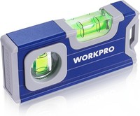 Workpro Magnetische Wasserwaage 115 Mm, Mini Wasserwaage Mit 2 Libellen