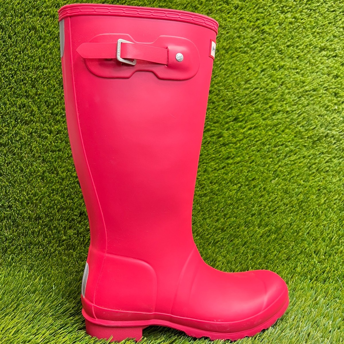 Hunter Original Tall Womens Size 5 Pink Outdoor Waterproof