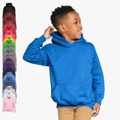 GILDAN - Kinder 'Heavy Blend' Hoodie Kapuzenpullover XS - XL Stil & Qualität