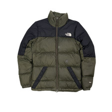 The North Face Nuptse 700 Green Puffer Jacket Nylon Size XS / 34 / 6