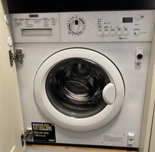 Zanussi ZWI71201WA 7kg Integrated Washing Machine with Quick Wash