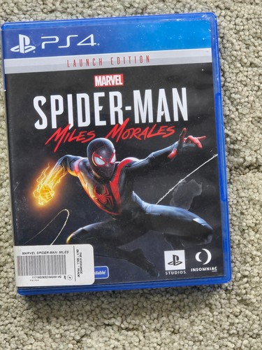 Spider-Man Miles Morales Launch Edition (PlayStation 4, 2020)