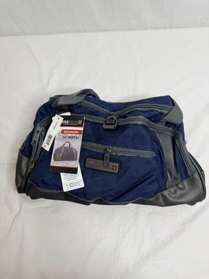 SwissTech Excursion 24'' Duffel Bag Blue Travel Gym Bag Water Resistant NWT