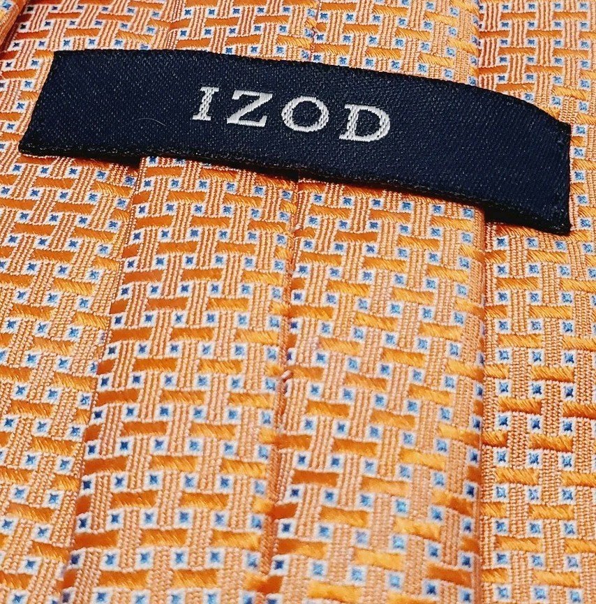 Izod Necktie Multicolor Geometric Pattern Men's S… - image 3