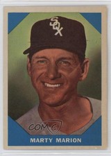1960 Fleer Baseball Greats Marty Marion #19 18x4
