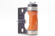 US Duty Paid MINT Asahi Pentax Wood Hand Grip Hot Shoe for 6x7 67 67II JAPAN