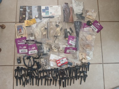 Huge Lot Of Violin Parts & Accessories