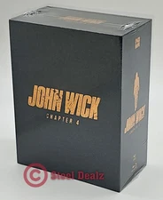 JOHN WICK CHAPTER 4 Blu-Ray STEELBOOK 1-CLICK BOXSET [NOVAMEDIA]