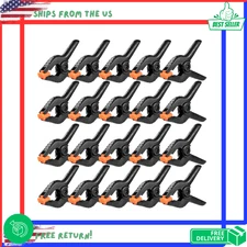 20 Packs Spring Clamps, 3.5 in. Spring Clamps Heavy Duty for Crafts and Plastic.