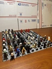 LEGO Star Wars 88x Minifigure Lot - no cracks - huge lot - see photos