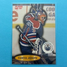 1996-97 Fleer #37 Curtis Joseph - Edmonton Oilers