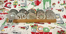 Vintage Mirro Cooky Cookie Press Disc Set