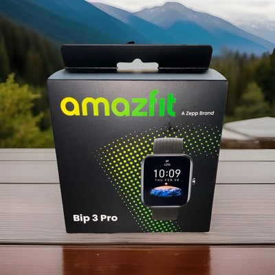 Amazfit Bip 3 Pro A2171 Smartwatch, Black