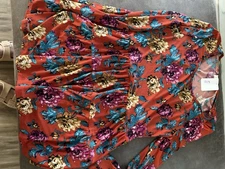 Stage Multi Colored Tiered Women’s Top