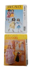 2 McCalls Costume Patterns Princess Witch Angel 2434 M6619 Kids Size 2,3,4 UNCUT