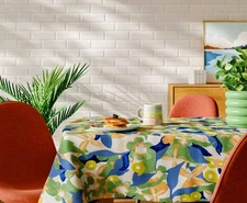 Rectangular Floral Tablecloth Room Essentials From Target 60 X 84" Brand...