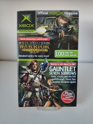 Official Xbox Magazine Guide Book Full Spectrum Warrior Gauntlet Hints & Cheats