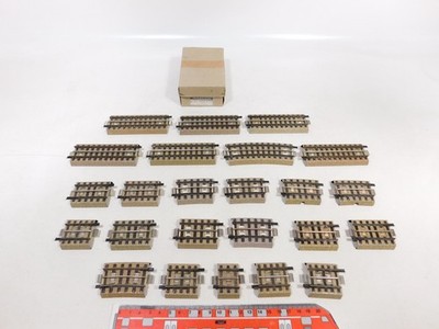 24x Märklin H0 00 AC compensating section M Track Full Profile 3600 800 1x Box #