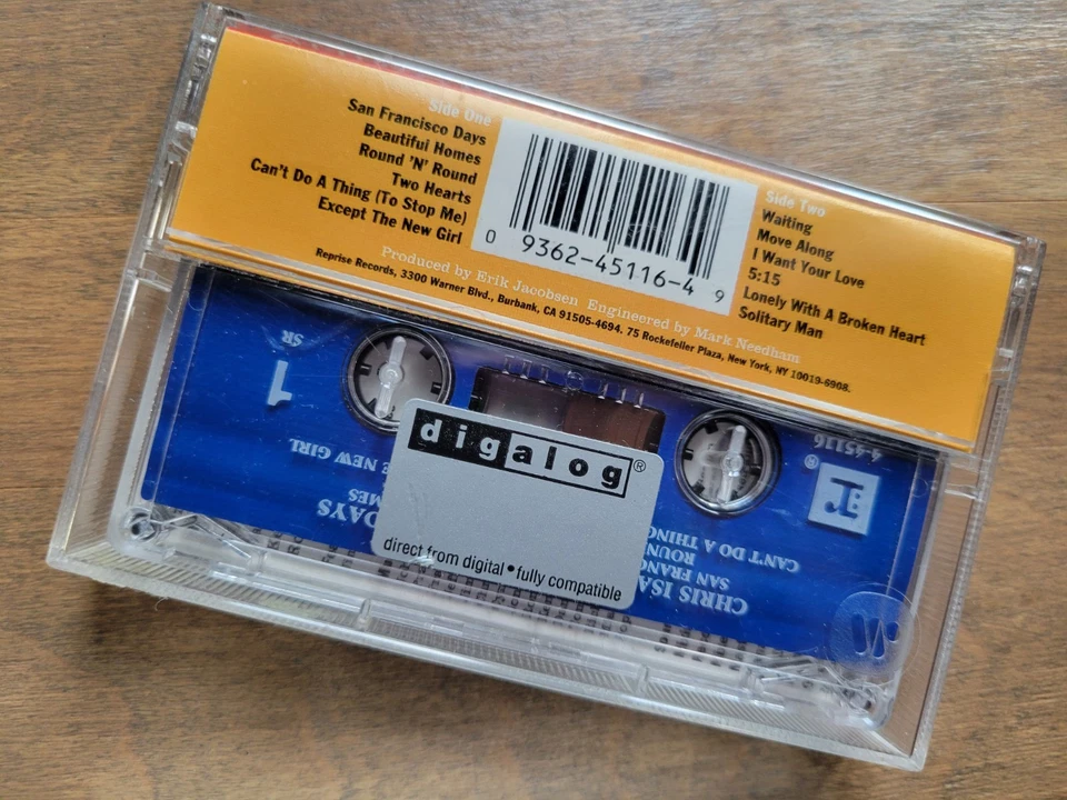 Chris Isaak 3 Cassette Lot: San Francisco Days Heart Shaped World Baja Sessions  - Imagem 4 de 4