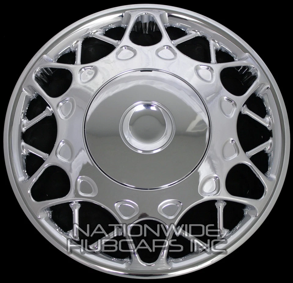 1 para Buick Century 1995-2005 15" tapacubos centrales de llanta con perno cromado Foto 2 de 4
