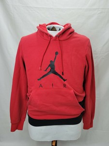 Nike Air Jordan Jumpman Big Logo para hombre con capucha Sudadera Tamaño  Pequeño Burdeos | eBay