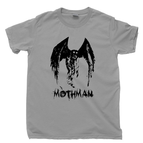T-Shirt Mothman UFO Alien Monster Jackalope Bigfoot Sighting Cryptid Hunter T-Shirt - Bild 5 von 16