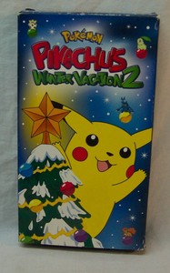 Details About Pokemon Pikachus Winter Vacation 2 Vhs Video Christmas 2000