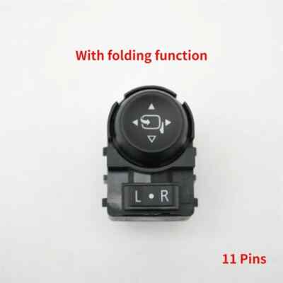11pin Rearview Mirror Fold Control Switch Button For Opel Astra