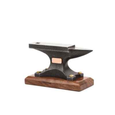 Desktop Anvil All Steel Mat Ram's Horn Anvil Gold Beating Jewellery Mat