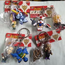 Mobile Suit Gundam Keychain figure lot of 4 Banpresto Char Gillen Gato Ma Qube