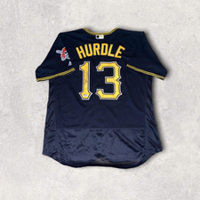 CLINT HURDLE PITTSBURGH PIRATES SIGNED / AUTOGRAPHED JERSEY BECKETT COA