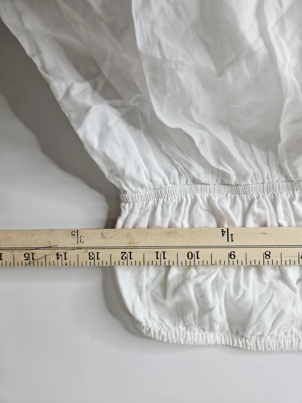 UNDERCOVER Maxi abito Victorias Secret ricamato esclusivo bianco spiaggia senza spalline tasche M