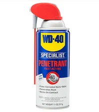 WD-40 Specialist Penetrant, Penetrant for Metal, Rubber and Plastic, 11 Oz