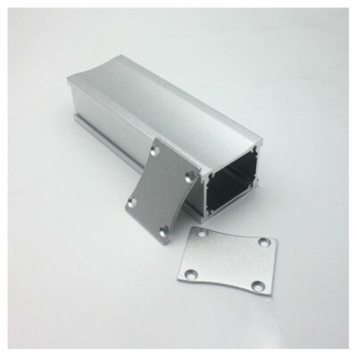 110*38*29.5mm Silver Aluminum Enclosure case power amp box PSU chassis