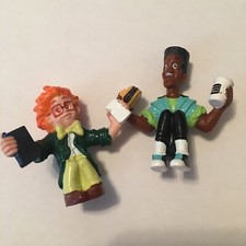 Vintage 90s Burger King Kids Club Toys Boomer Arnold Happy Meal Toys Set Of 2 