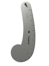 Lance FC-012, Aluminum French Curve 12 inches. Made in Taiwan