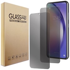 For Samsung Galaxy S23 FE Anti-Spy Privacy Screen Protector,Black Tempered Glass