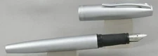 Sheaffer Javelin Silver Metal Fountain Pen - Fine Nib - 2004 MINT New-Old-Stock