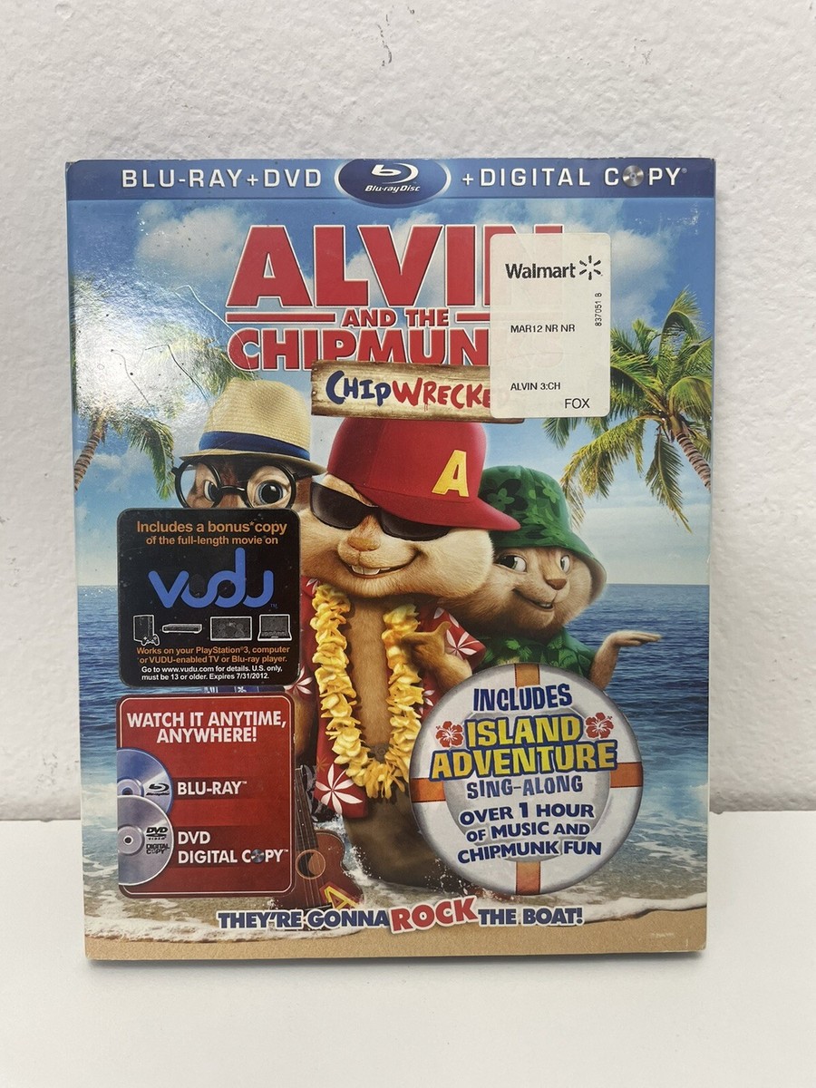 Alvin and the Chipmunks 3: Chipwrecked (Blu-ray/DVD/Digital Copy