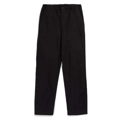 Norse Projects Ezra Relaxed Solotex Twill Trouser Black