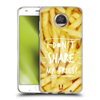 HEAD CASE DESIGNS FOODIE THOUGHTS SOFT GEL CASE FOR MOTOROLA PHONES