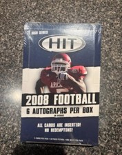 2008 Sage Hit Football High Series Hobby Box