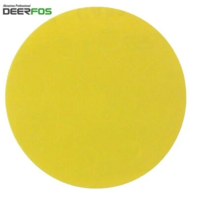 200mm 8 inch Sanding Discs DEERFOS Hook and Loop Sandpaper Pads Grits 40-320