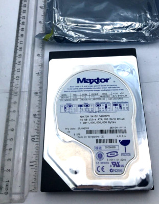Maxtor 541DX, 5400RPM, 10GB Ultra ATA/100 Hard Drive