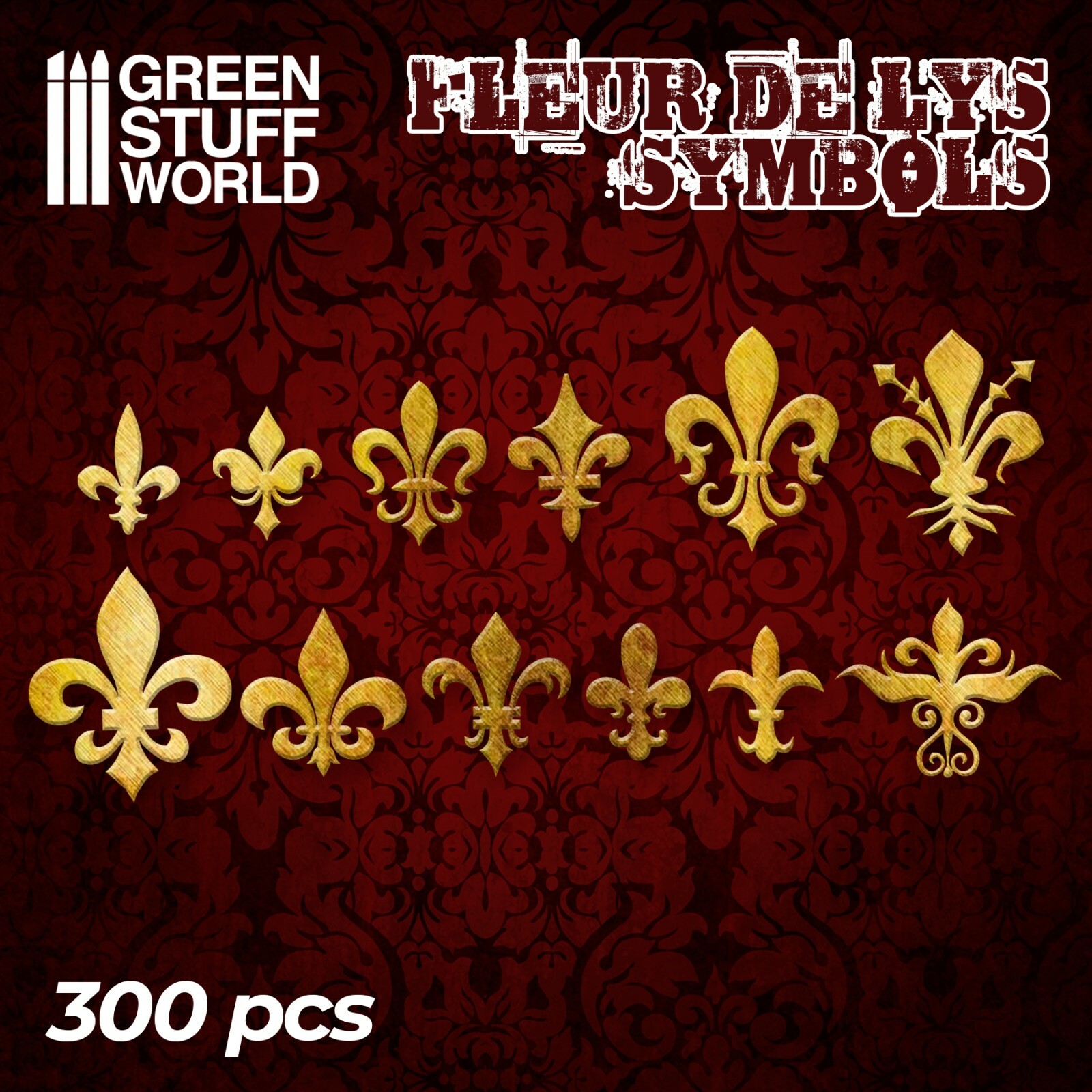 Simboli Fleur de Lys - bitz bretonnian army wargames knights