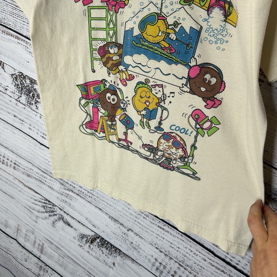 Vintage Little Brownie Girl Scout Cookie Special Effects TShirt Women