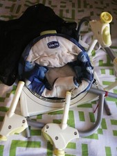 Chicco Table Chair with Belt and Hanging Hooks at Restaurant Used