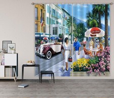 3D Road Garden A624 Blockout Photo Curtain Fabric Window Kevin Walsh Amy