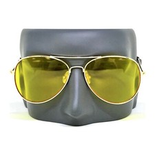 Men's or Women DRIVING RIDING SHOOTING HUNTING Day Night YELLOW LENS SUN GLASSES
