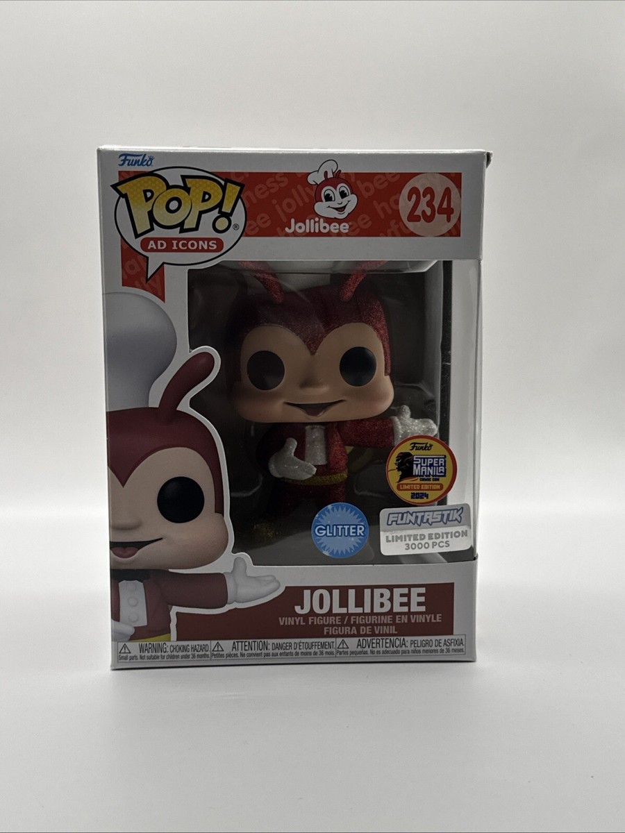 Funko Pop! Jollibee #234 Glitter Super Manila Comic Con Limited